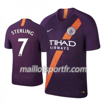 Maillot de Foot Manchester City Sterling 7 Troisième 2018/19 Maillot de Foot Manchester City Sterling 7 Troisième 2018/19